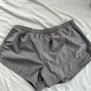 Nike grey athletic shorts